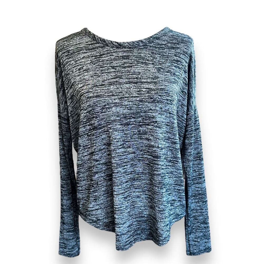 Rag & Bone Hudson Long Sleeve Tee in Black Heather EUC - Picture 11 of 11
